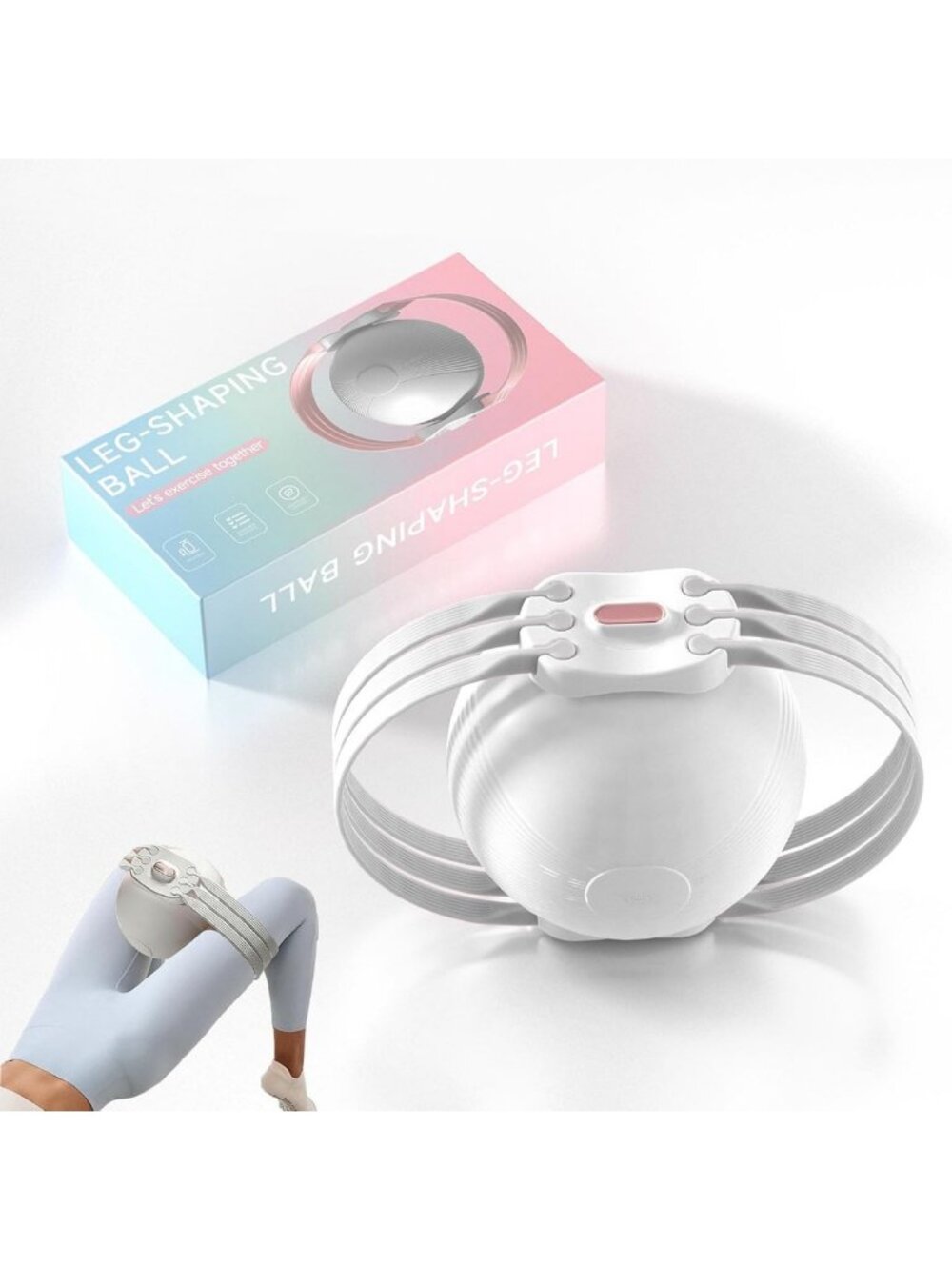Adjustable Thigh Exercise Device & Kegel Trainer for Home Workout - Postpartum